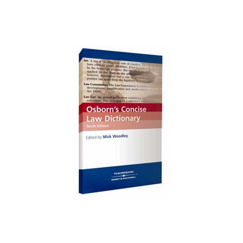 Osborns Concise Law Dictionary by Sheila Bone Paperback Book  Fast