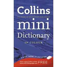 Collins Mini English Dictionary Paperback Book