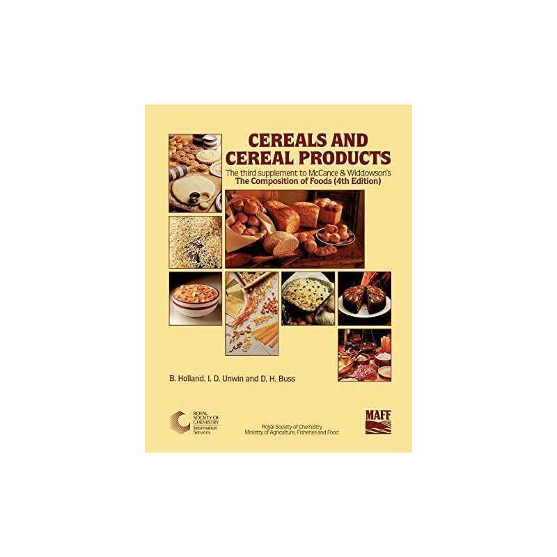 Cereals and Cereal Products: RSC (R6743Kr) by Buss, David Paperback Book The
