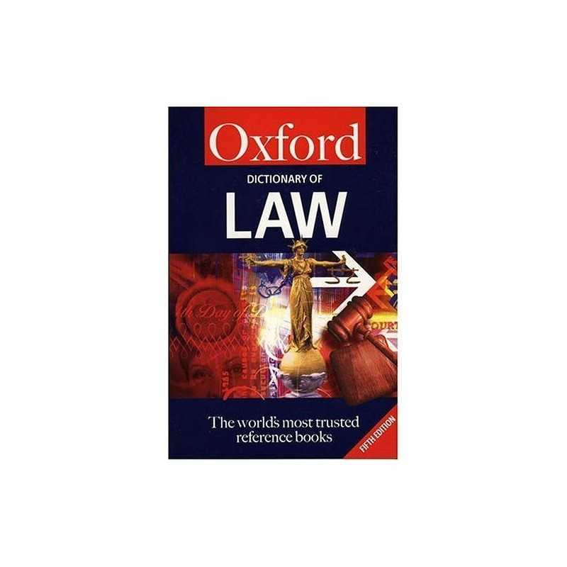 Dictionary of Law Paperback Book
