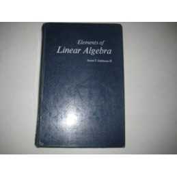 Elements of Linear Algebra by Finkbeiner, Daniel T. Hardback Book  Fast