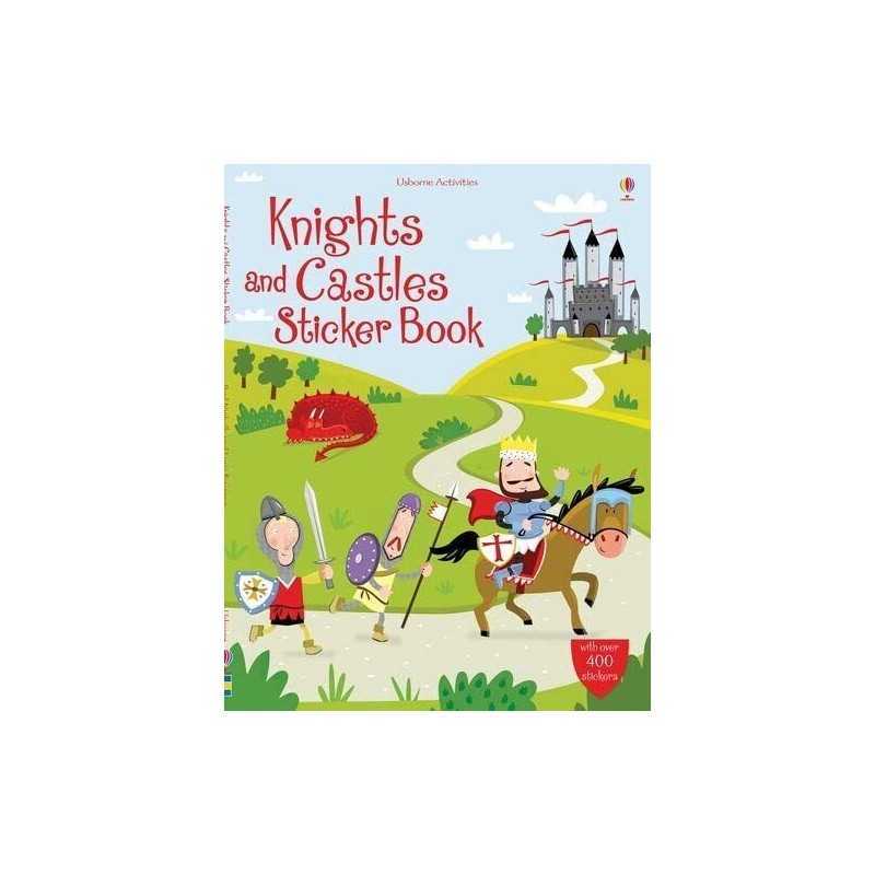 Knights and Castles Sticker Book (Usborne Sticker B... by Bowman, Lucy Paperback