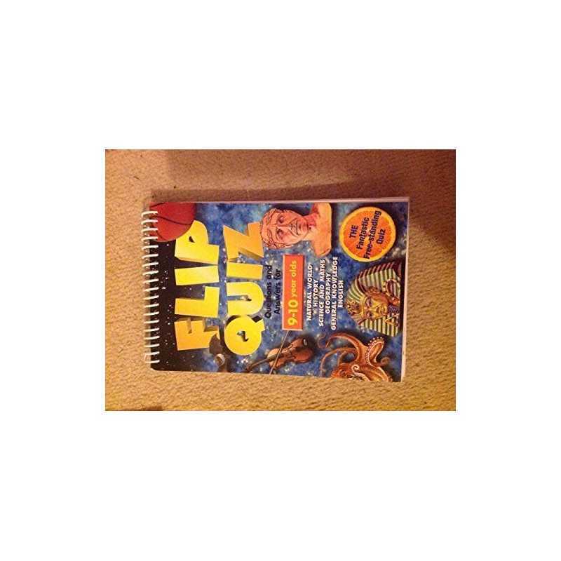 Flip Quiz: Questions and Answers for 9-10 Years Spiral bound Book  Fast