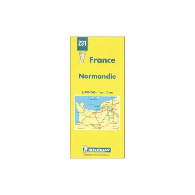 Normandy: No.231 (Michelin Maps), Pneu Michelin