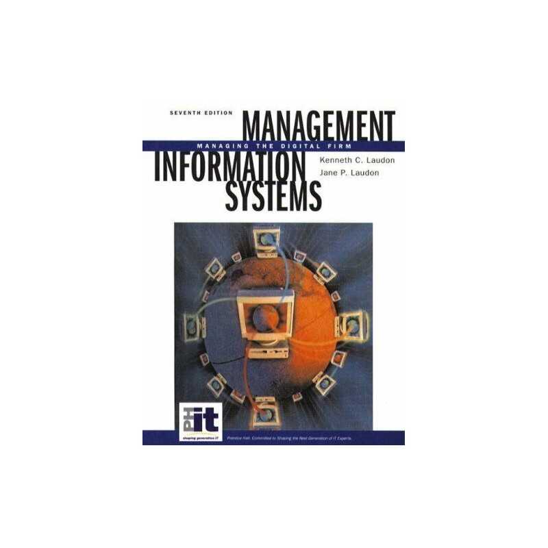 Management Information Systems: Managing the Dig... by Laudon, Jane P. Paperback