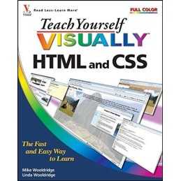Teach Yourself VISUALLY HTML and CSS (Teach Yo... by Wooldridge, Linda Paperback