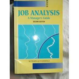 Job Analysis: A Managers Guide (Developing Skills... by Kandola, R.S. Paperback