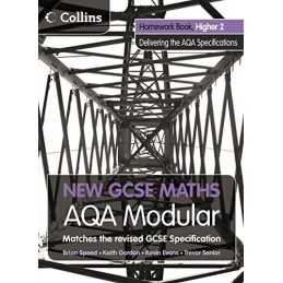 New GCSE Maths ? Homework Book Higher 2: AQA Modular Paperback Book