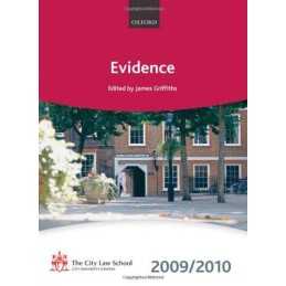 Evidence 2009-2010: 2009 Edition (Bar Manua... by , The City Law Schoo Paperback