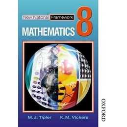 New National Framework Mathematics 8 Core Pupils Book by Tipler, M J Paperback