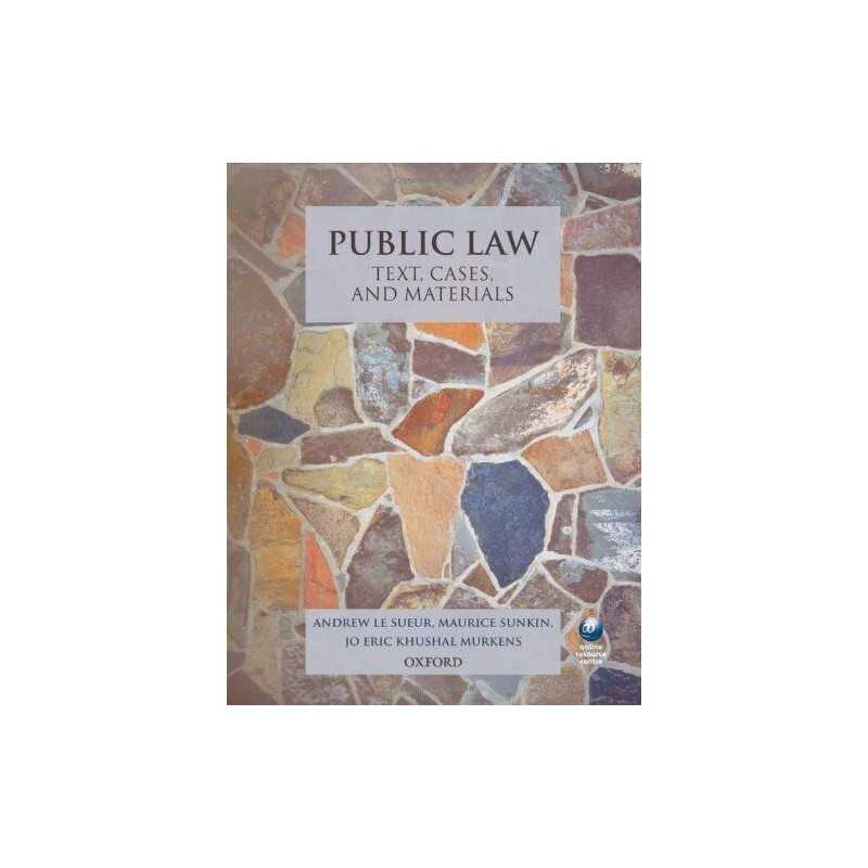 Public Law: Text, Cases, and Materials by Murkens, Jo Paperback Book
