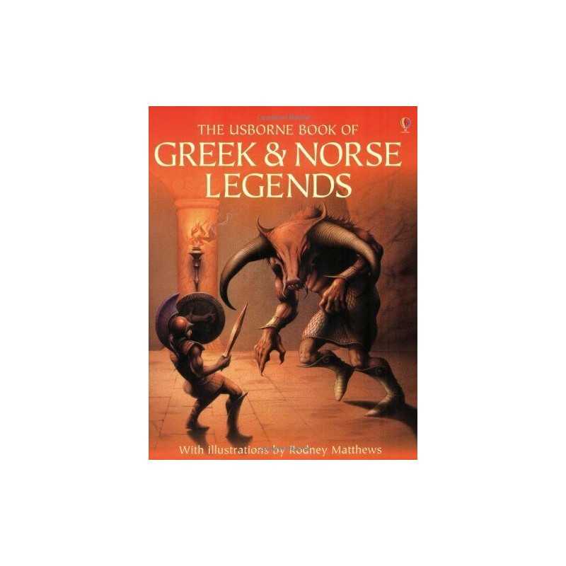 Usborne Illustrated Guide to Greek and Norse Legen... by Millard, Anne Paperback