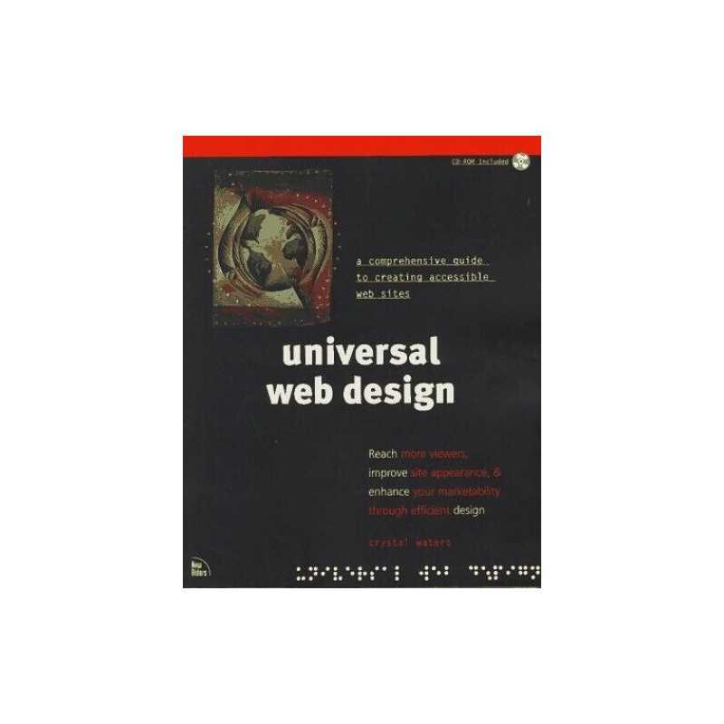 Universal Web Design: Hands-on Instruc... by Waters, Crystal Mixed media product