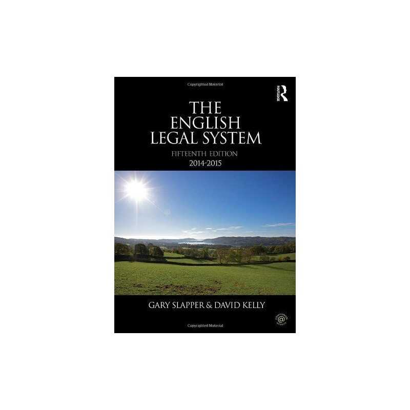 The English Legal System: 2014-2015, Kelly, David