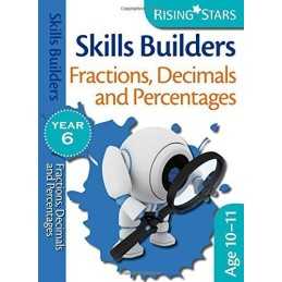 Rising Stars Skills Builders Fractions, Decimals and Percen... by Richard Cooper