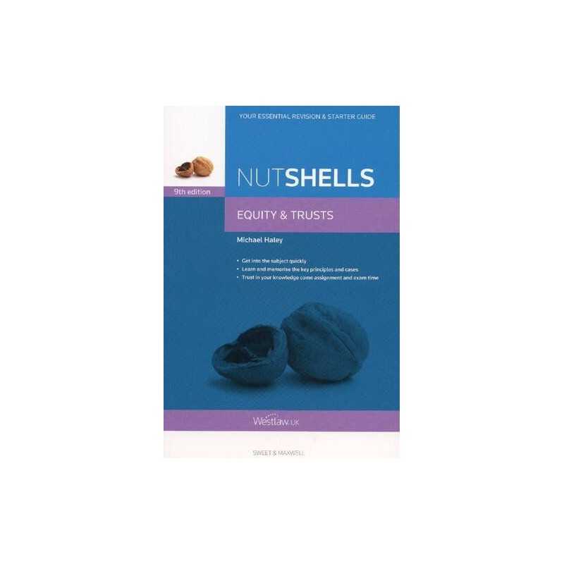Nutshell Equity & Trusts by Michael Haley Book