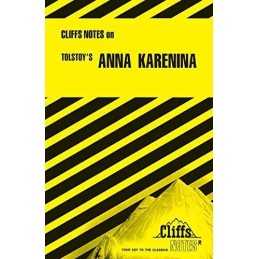 Tolstoys Anna Karenina (Cliffs Notes) by Sturman, Marianne Paperback Book The