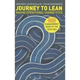 Journey to Lean: Making Operational Change St... by Roggenhofer, Stefan Hardback