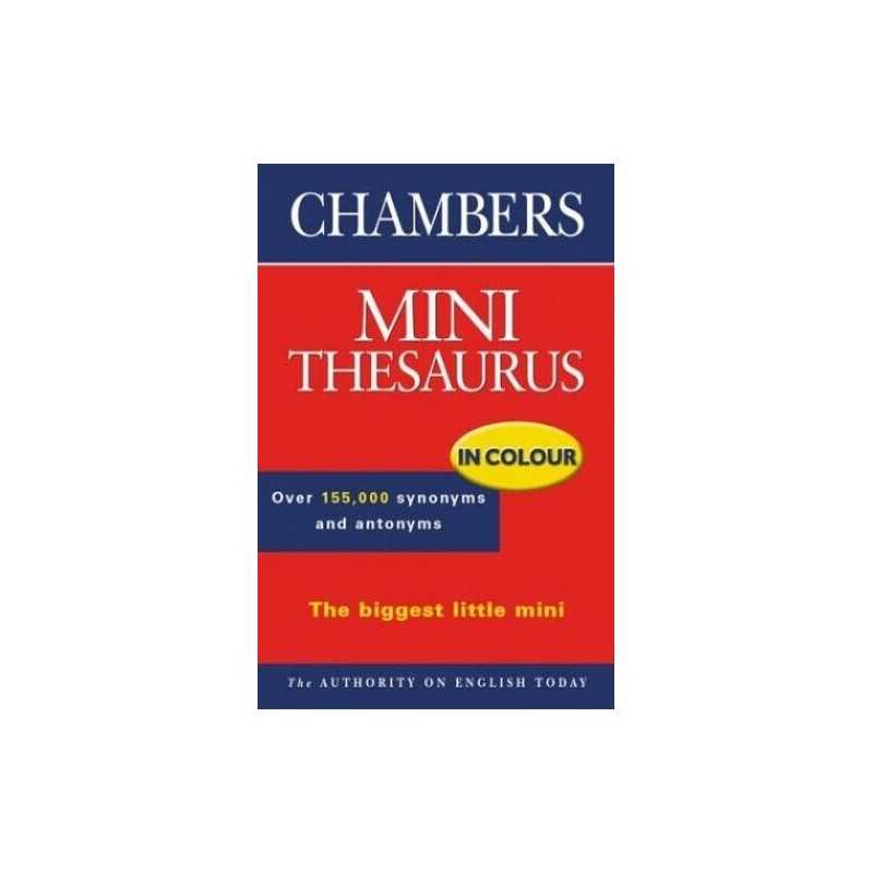Chambers Mini Thesaurus Paperback Book