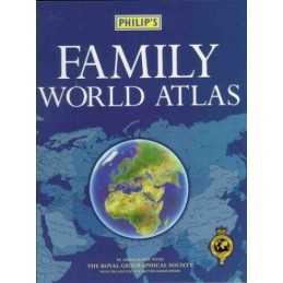 Philips Family World Atlas by Royal Geographical Society, The Hardback Book The