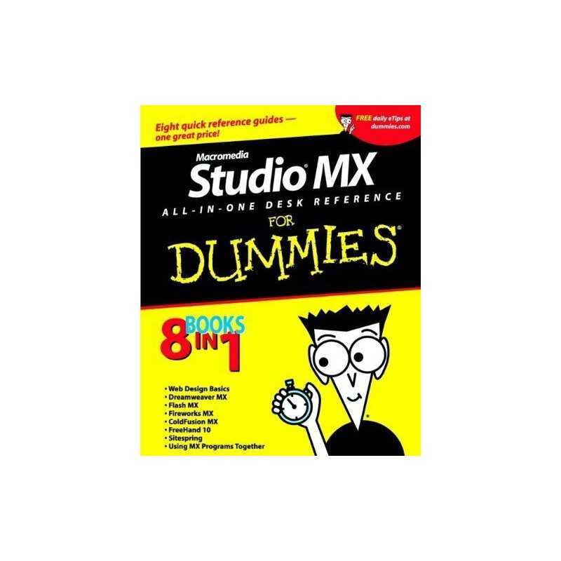 Macromedia Studio MX All-in-One Desk Referen... by McCue Ph.D, Camille Paperback
