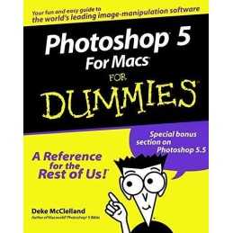 Photoshop 5 For Macs For Dummies by McClelland, Deke Paperback Book