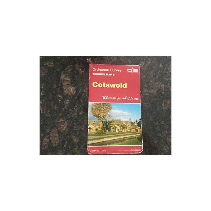 Ordnance Survey Tourist Map 8 Cotswold by Ordnance Survey Book  Fast