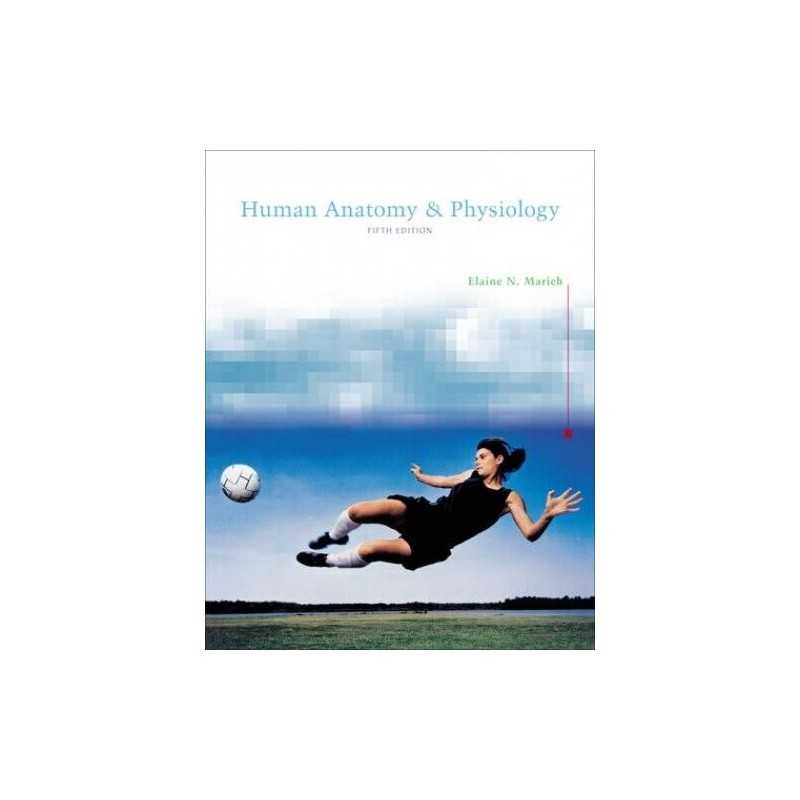 Human Anatomy And Physiology 5th Edition by Marieb, Elaine N. Hardback Book The