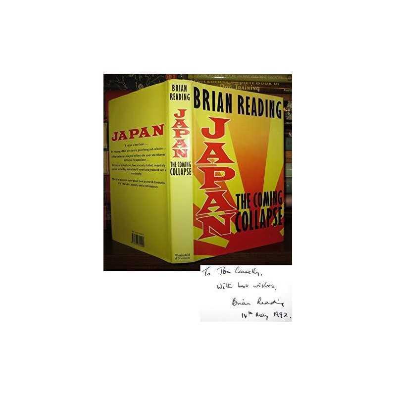 Japan The Coming Collapse by Reading, Brian Hardback Book