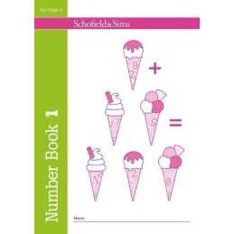 Number Book 1 (of 5): Early Years/Key Stage 1 by Jane Stamford Paperback Book