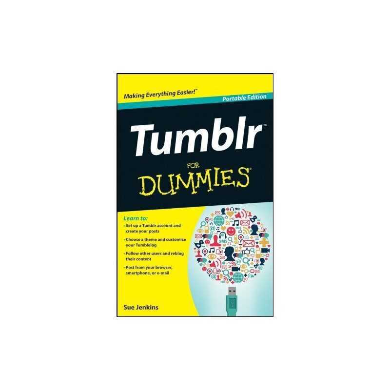 Tumblr For Dummies by Jenkins, Sue Book