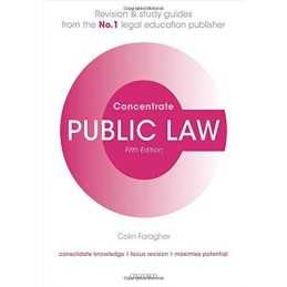 Public Law Concentrate: Law Revision and Study Guide by Faragher, Colin Book The