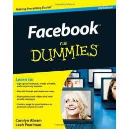 Facebook For Dummies by Abram, Carolyn Paperback Book