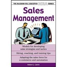 Sales Management (Executive MBA Series) by Calvin, Robert Paperback Book The