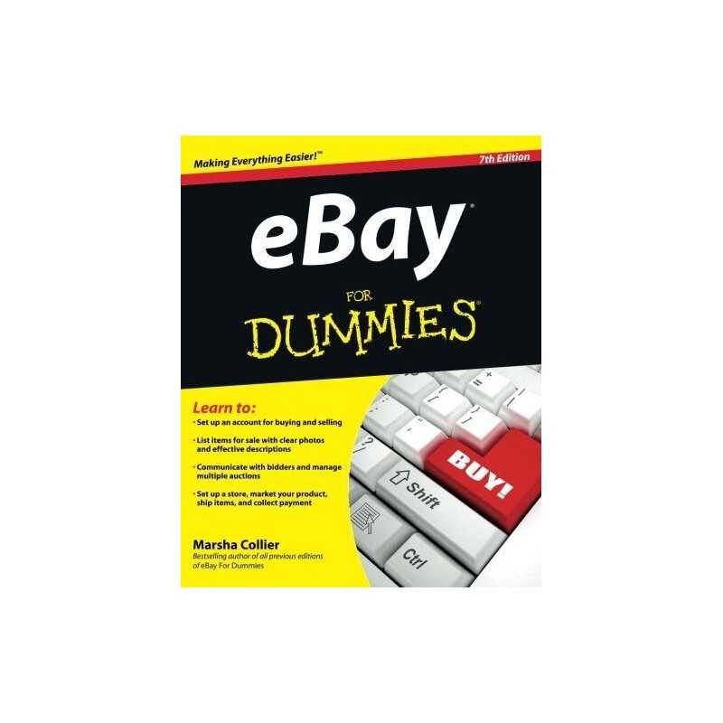 eBay for Dummies by Collier, Marsha Book