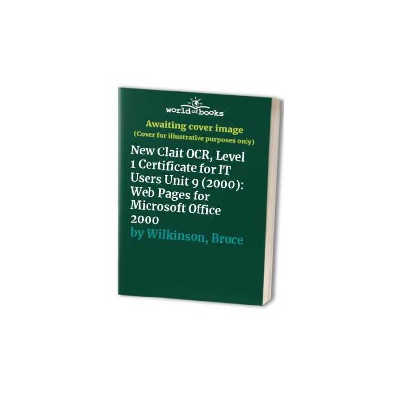 New Clait OCR, Level 1 Certificate ..., Wilkinson, Bruc