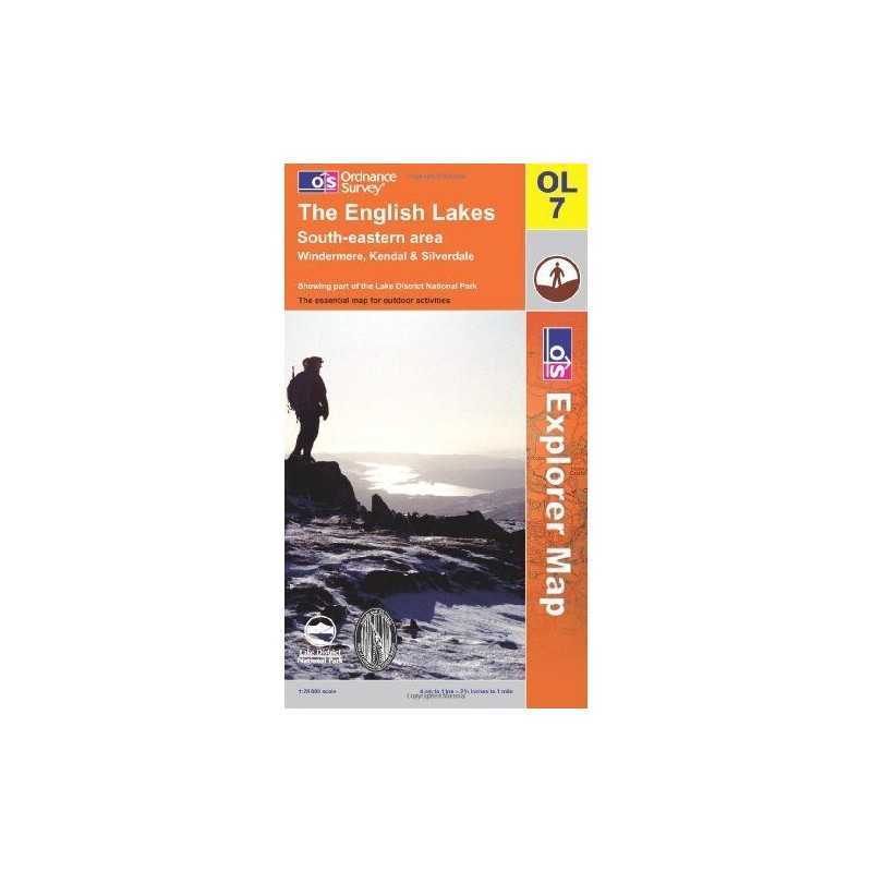The English Lakes: South Eastern Area (O... by Ordnance Survey Sheet map, folded