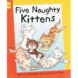 Reading Corner: Five Naughty Kittens by Beardsley, Martyn Paperback Book The