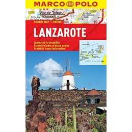 Lanzarote Marco Polo Holiday Map (Marco Polo Holiday Maps) by Marco Polo Book