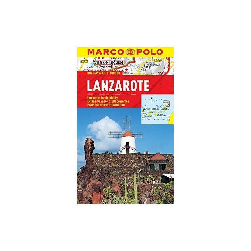 Lanzarote Marco Polo Holiday Map (Marco Polo Holiday Maps) by Marco Polo Book