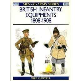 British Infantry Equipments: 1808-1908 (Men-at-ar... by Chappell, Mike Paperback