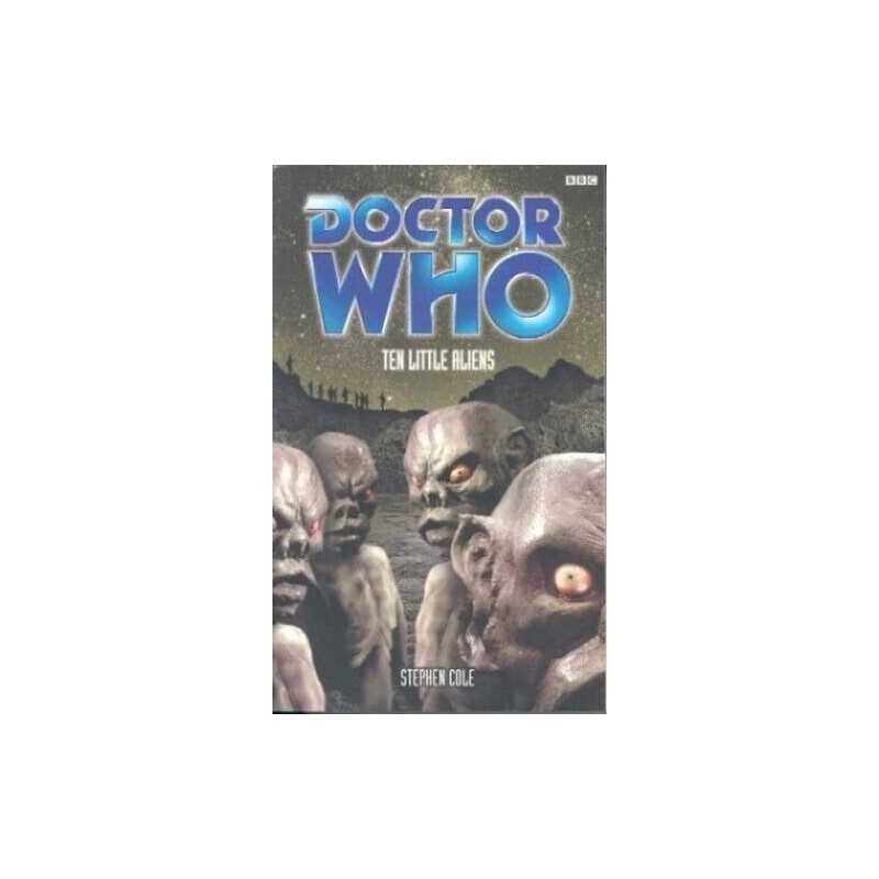 Doctor Who: Ten Little Aliens by Cole, Stephen Paperback Book  Fast
