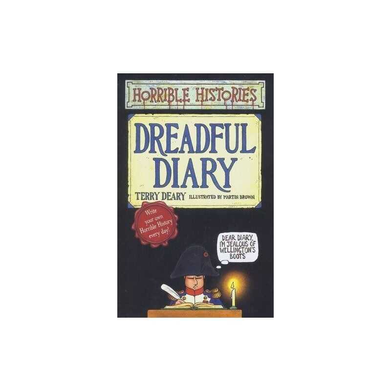 Dreadful Diary (Horrible Histories) by Deary, Terry Diary Book  Fast