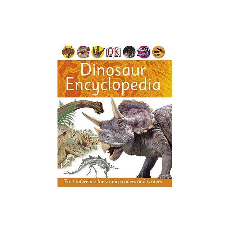 Dinosaur Encyclopedia (DK First Reference) by Dorling Kindersley Paperback Book