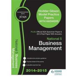 SQA Specimen Paper, 2014 Past Paper National 5 Business Management & H... by SQA