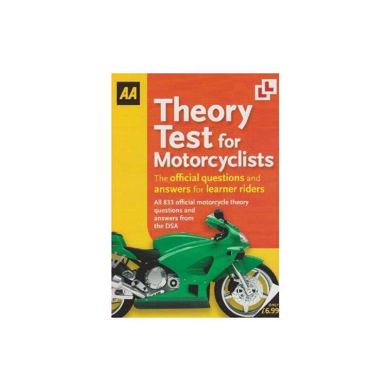 Theory Test for Motorcycles (Aa Driving Test) by AA Publishing Paperback Book
