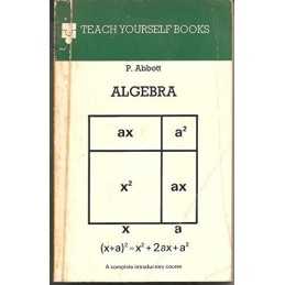 Algebra (Teach Yourself) by Abbott, P. Hardback Book