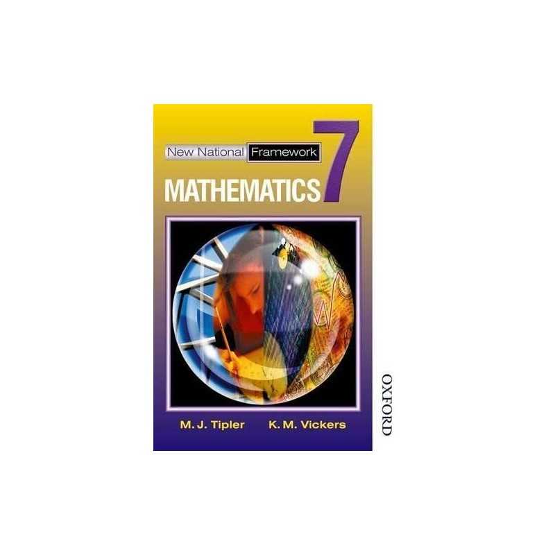 New National Framework Mathematics 7 Core Pupils B... by Vickers, K M Paperback