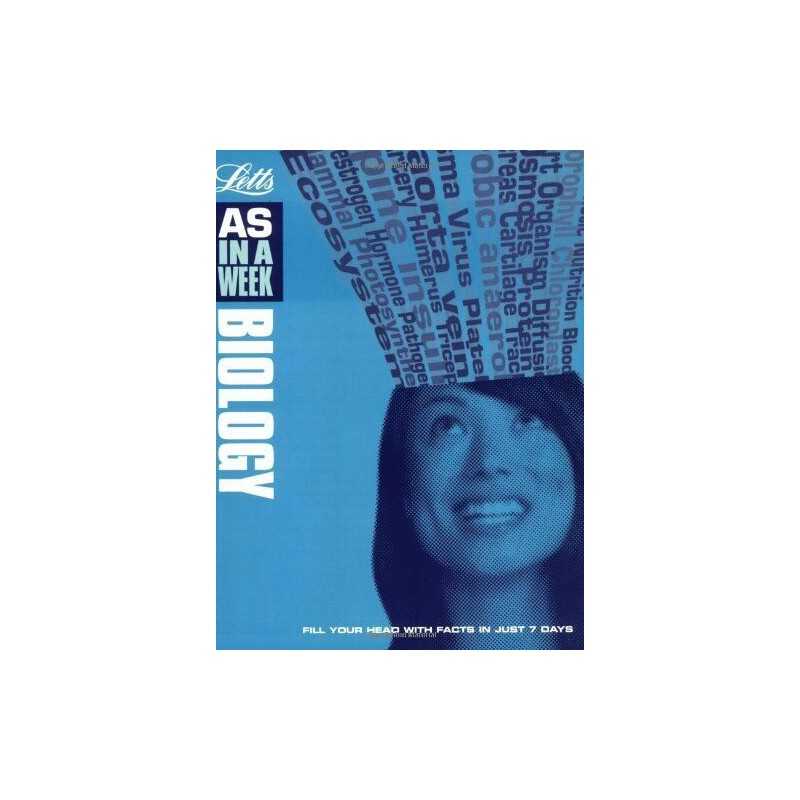 AS In a Week: Biology Paperback Book