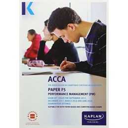 F5 Performance Management - Exam Kit by Kaplan Publishing Book  Fast